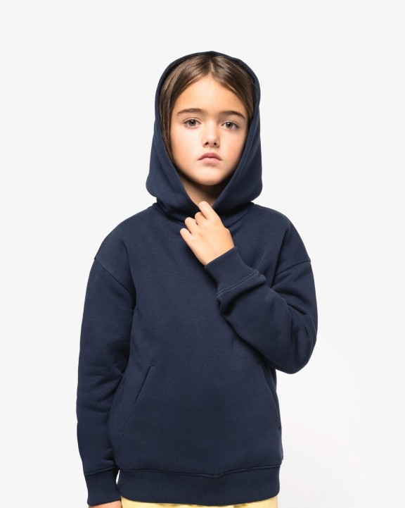 NATIVE SPIRIT Umweltfreundliches Oversize Kapuzensweatshirt für Kinder Sweatshirt personalisierbar