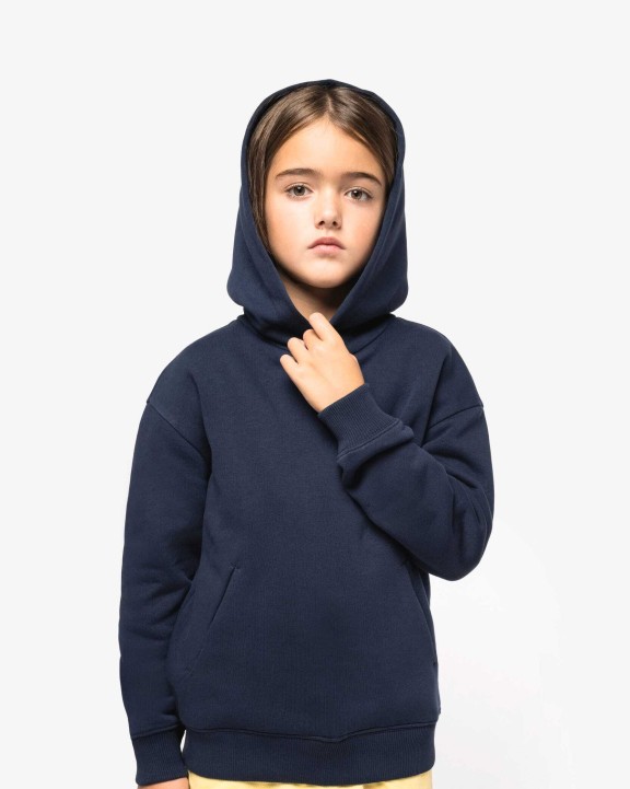 Sweat-shirts personnalisable NATIVE SPIRIT Sweat-shirt écoresponsable à capuche oversize enfant