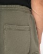 NATIVE SPIRIT Umweltfreundliche ausgewaschene French Terry Cargo-Shorts für Herren  personalisierbar