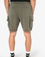 NATIVE SPIRIT Umweltfreundliche ausgewaschene French Terry Cargo-Shorts für Herren  personalisierbar