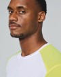 PROACT Zweifarbiges umweltfreundliches Sport-T-Shirt für Herren T-Shirt personalisierbar