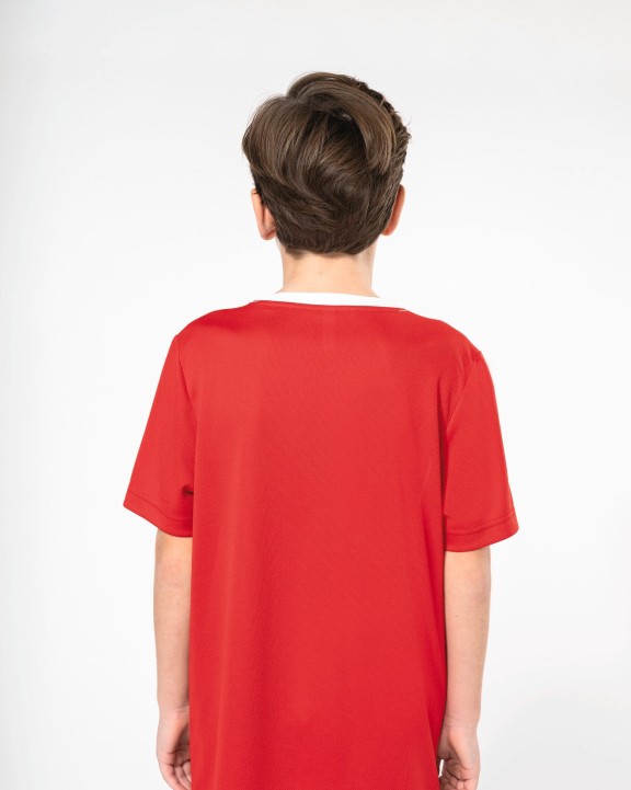 PROACT Zweifarbiges umweltfreundliches Sport-T-Shirt für Kinder T-Shirt personalisierbar