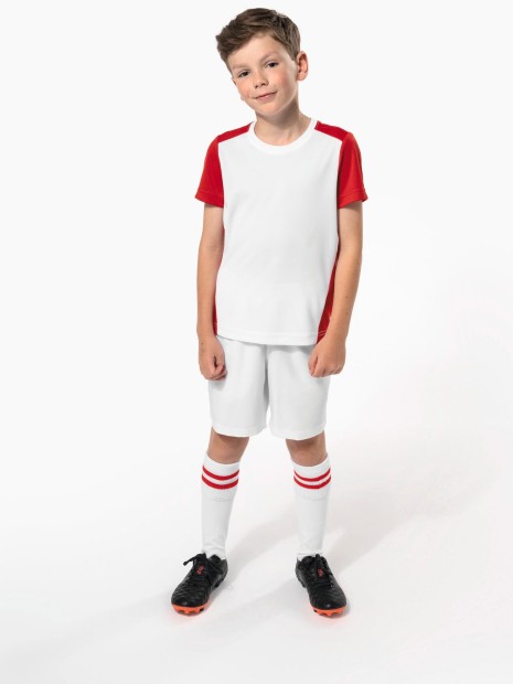 T-Shirts à personnaliser PROACT T-shirt de sport écoresponsable bicolore enfant 
