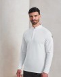 PREMIER Koch-Poloshirt Coolchecker Essential mit langen Ärmeln Poloshirt personalisierbar