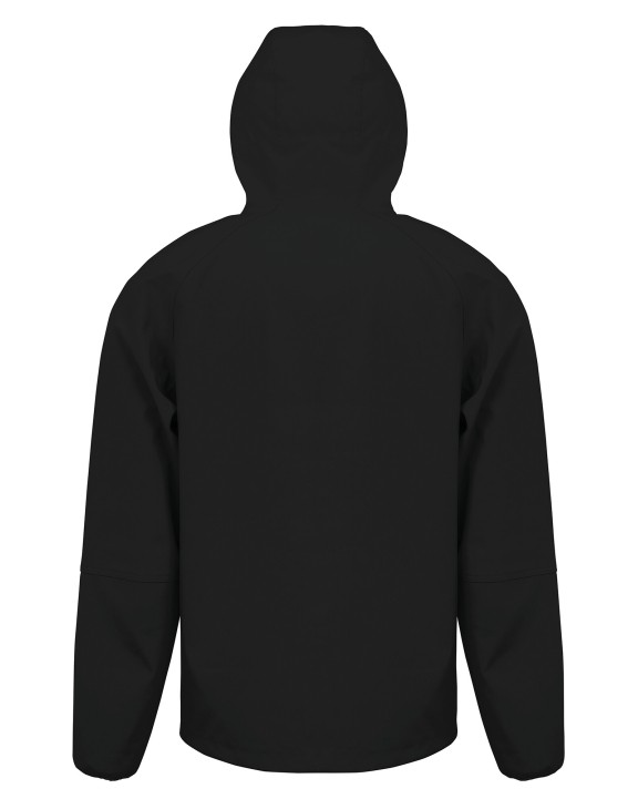 RESULT Recycelte 3-Lagen-Softshell-Jacke mit Kapuze, Unisex Softshell personalisierbar