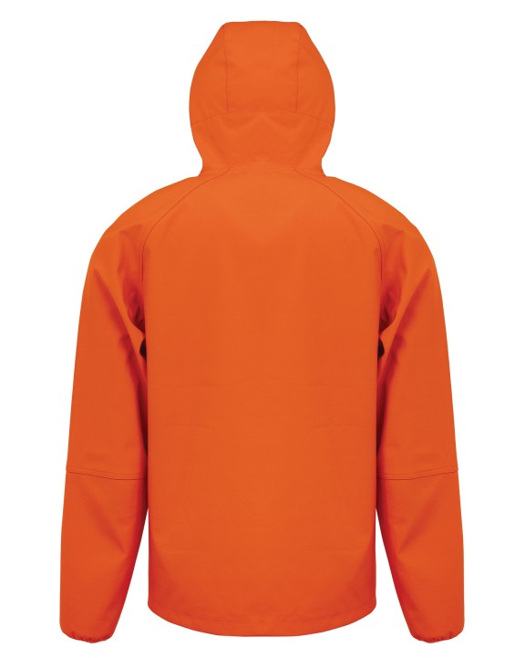 RESULT Recycelte 3-Lagen-Softshell-Jacke mit Kapuze, Unisex Softshell personalisierbar