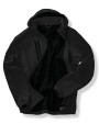 RESULT Recycelte 3-Lagen-Softshell-Jacke mit Kapuze, Unisex Softshell personalisierbar