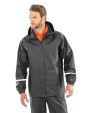 Veste personnalisable RESULT Veste imperméable Prism PU avec bandes réfléchissantes