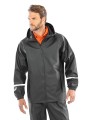 Vestes à personnaliser RESULT Veste imperméable Prism PU avec bandes réfléchissantes 