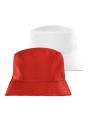 RESULT Bob réversible Core recycled rouge/blanc personnalisable