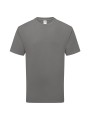 FOL T-shirt pur coton graphite clair personnalisable
