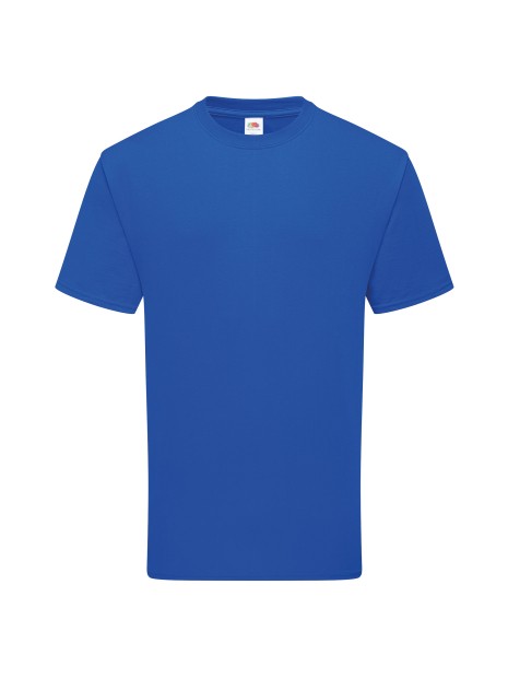 FOL T-shirt pur coton bleu royal personnalisable