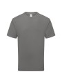FOL T-shirt pur coton graphite clair personnalisable