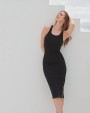 SKINNIFIT Kleid für Damen mit Ringerrücken Kleid personalisierbar