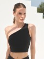 T-Shirts à personnaliser SKINNIFIT Haut asymétrique pour femme 