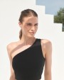SKINNIFIT Asymmetrisches Oberteil für Damen T-Shirt personalisierbar