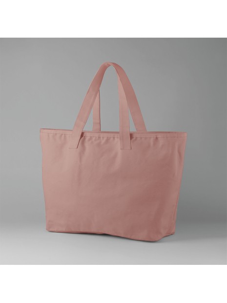 WESTFORDMILL Sac de plage zippé rose personnalisable