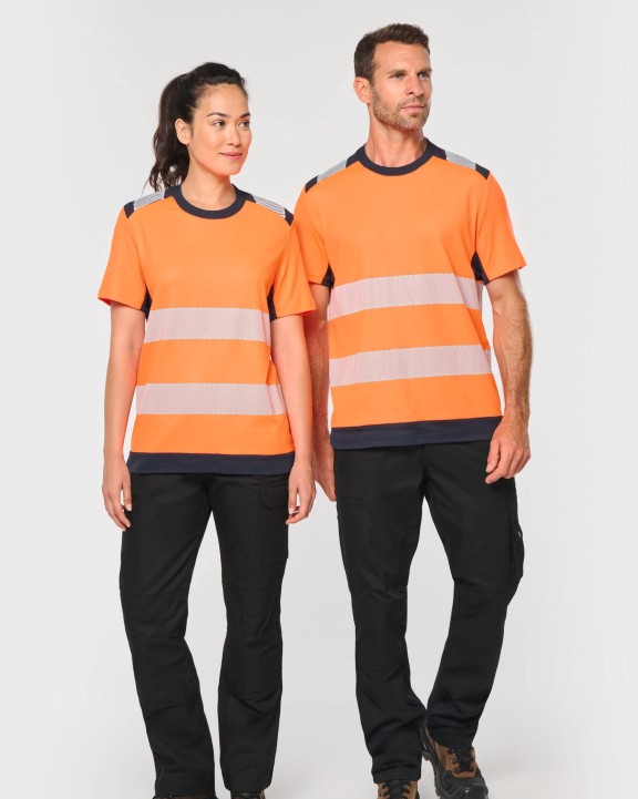 T-shirt personnalisable WK. DESIGNED TO WORK T-shirt de sécurité recyclé manches courtes unisexe