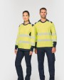 WK. DESIGNED TO WORK Recyceltes Sicherheits-T-Shirt mit langen Ärmeln T-Shirt personalisierbar