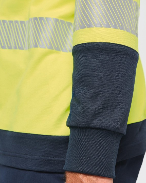 T-shirt personnalisable WK. DESIGNED TO WORK T-shirt de sécurité recyclé col rond manches longues unisexe