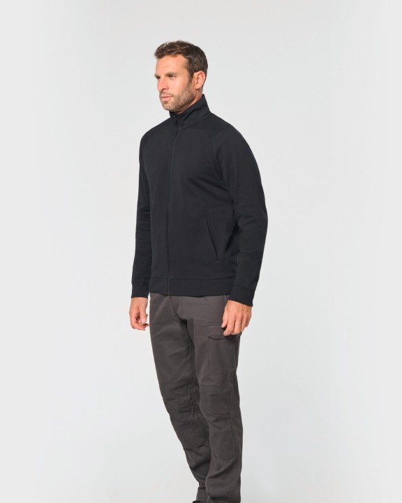 Veste personnalisable WK. DESIGNED TO WORK Veste molleton coton manches raglan unisexe