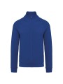 WK. DESIGNED TO WORK Veste molleton coton manches raglan unisexe royal personnalisable