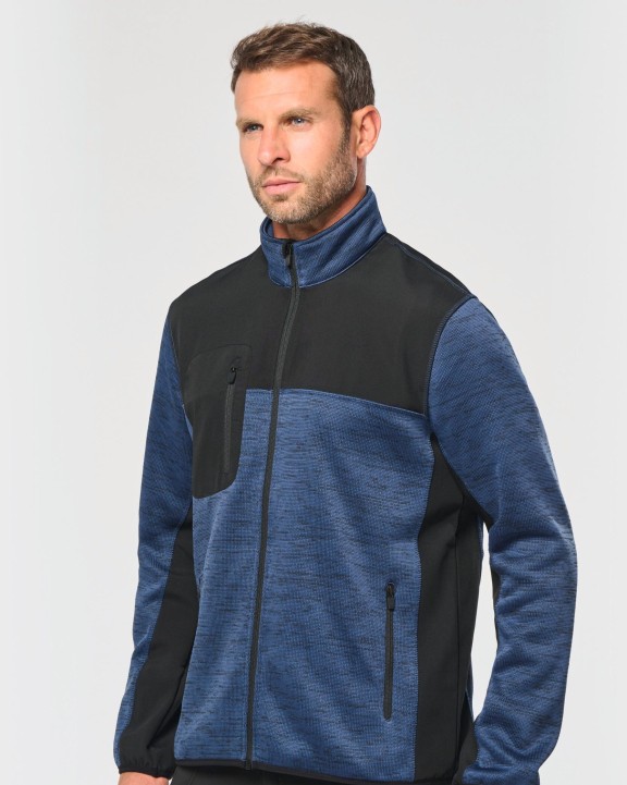 WK. DESIGNED TO WORK Recycelte Herren Polyestertrikot Jacke Jacke personalisierbar