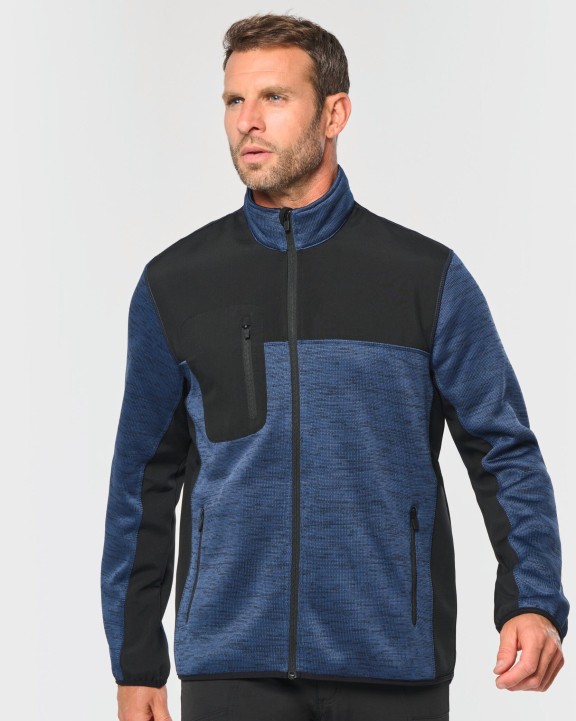 WK. DESIGNED TO WORK Recycelte Herren Polyestertrikot Jacke Jacke personalisierbar