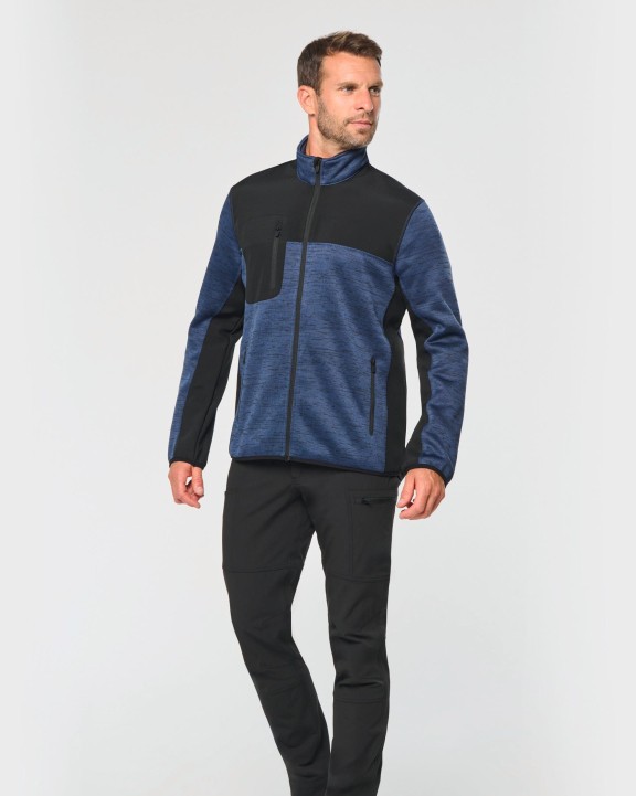 WK. DESIGNED TO WORK Recycelte Herren Polyestertrikot Jacke Jacke personalisierbar