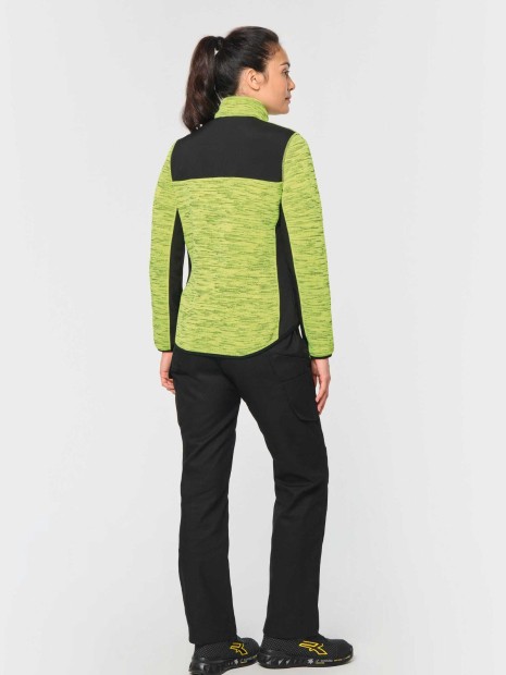 Vestes à personnaliser WK. DESIGNED TO WORK Veste recyclée en polytricot femme 