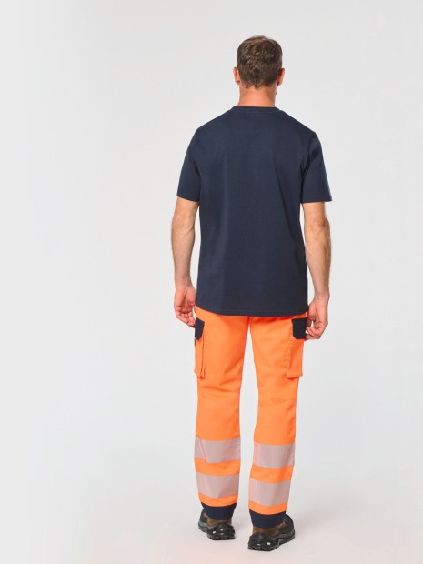 Pantalons à personnaliser WK. DESIGNED TO WORK Pantalon de sécurité recyclé multipoches unisexe 