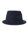 ATLANTIS BUCKET COTTON-S bleu marine/blanc personnalisable