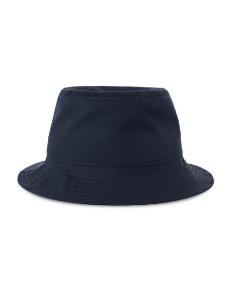 ATLANTIS BUCKET COTTON-S bleu marine/blanc personnalisable