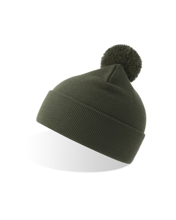 Bonnet, Écharpe & Gant personnalisable ATLANTIS WIND-S WITH POMPOM