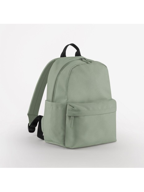 BAG BASE PREMIUM RECYCLED MINI BACKPACK vert dusty personnalisable