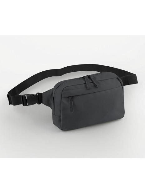 BAG BASE PREMIUM RECYCLED CROSS BODY BAG gris graphite personnalisable