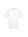 BUILD YOUR BRAND ORGANIC HEAVY OVERSIZE TEE blanc personnalisable