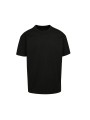 BUILD YOUR BRAND ORGANIC HEAVY OVERSIZE TEE noir personnalisable