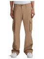 BUILD YOUR BRAND CLASSIC CARGO PANTS marl beige personnalisable