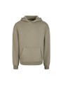 BUILD YOUR BRAND FLUFFY HOODY pale olive personnalisable