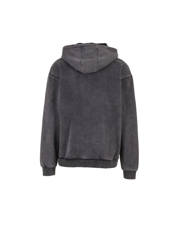 Sweat-shirt personnalisable BUILD YOUR BRAND STONEWASH HEAVY HOODIE