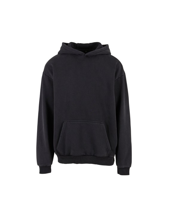 Sweat-shirt personnalisable BUILD YOUR BRAND STONEWASH HEAVY HOODIE