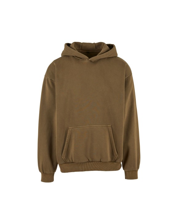 Sweat-shirt personnalisable BUILD YOUR BRAND STONEWASH HEAVY HOODIE