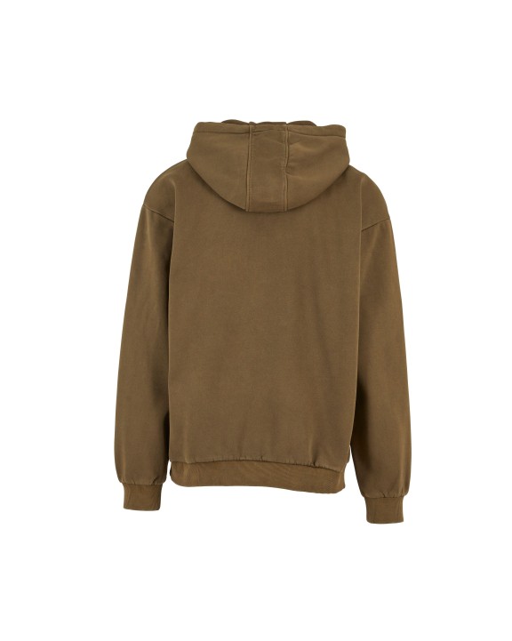 Sweat-shirt personnalisable BUILD YOUR BRAND STONEWASH HEAVY HOODIE