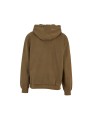 BUILD YOUR BRAND STONEWASH HEAVY HOODIE warm khaki personnalisable