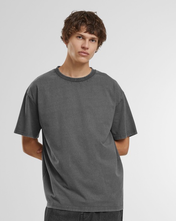 BUILD YOUR BRAND STONEWASH HEAVY LOOSE TEE T-Shirt personalisierbar