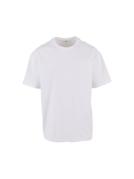 BUILD YOUR BRAND COTTON LOOSE TEE blanc personnalisable
