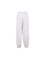 BUILD YOUR BRAND LADIES BASIC SWEATPANTS blanc personnalisable