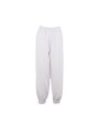BUILD YOUR BRAND LADIES BASIC SWEATPANTS blanc personnalisable