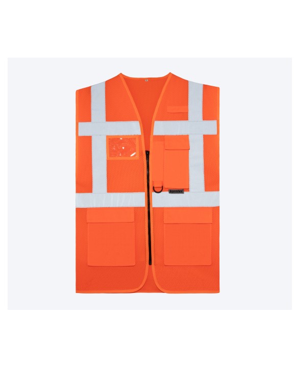 KORNTEX MESH MULTIFUNCTIONAL SAFETY VEST "LARISA" Warnweste personalisierbar